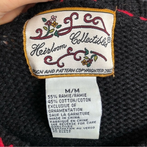 Vintage Christmas tree teddy bear sweater - Picture 5 of 7